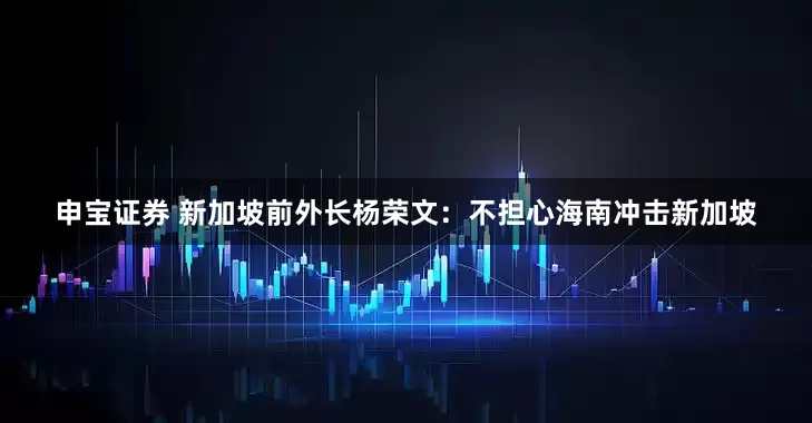 申宝证券 新加坡前外长杨荣文：不担心海南冲击新加坡